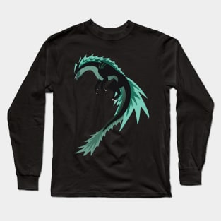 Magic Blue Dragon Long Sleeve T-Shirt